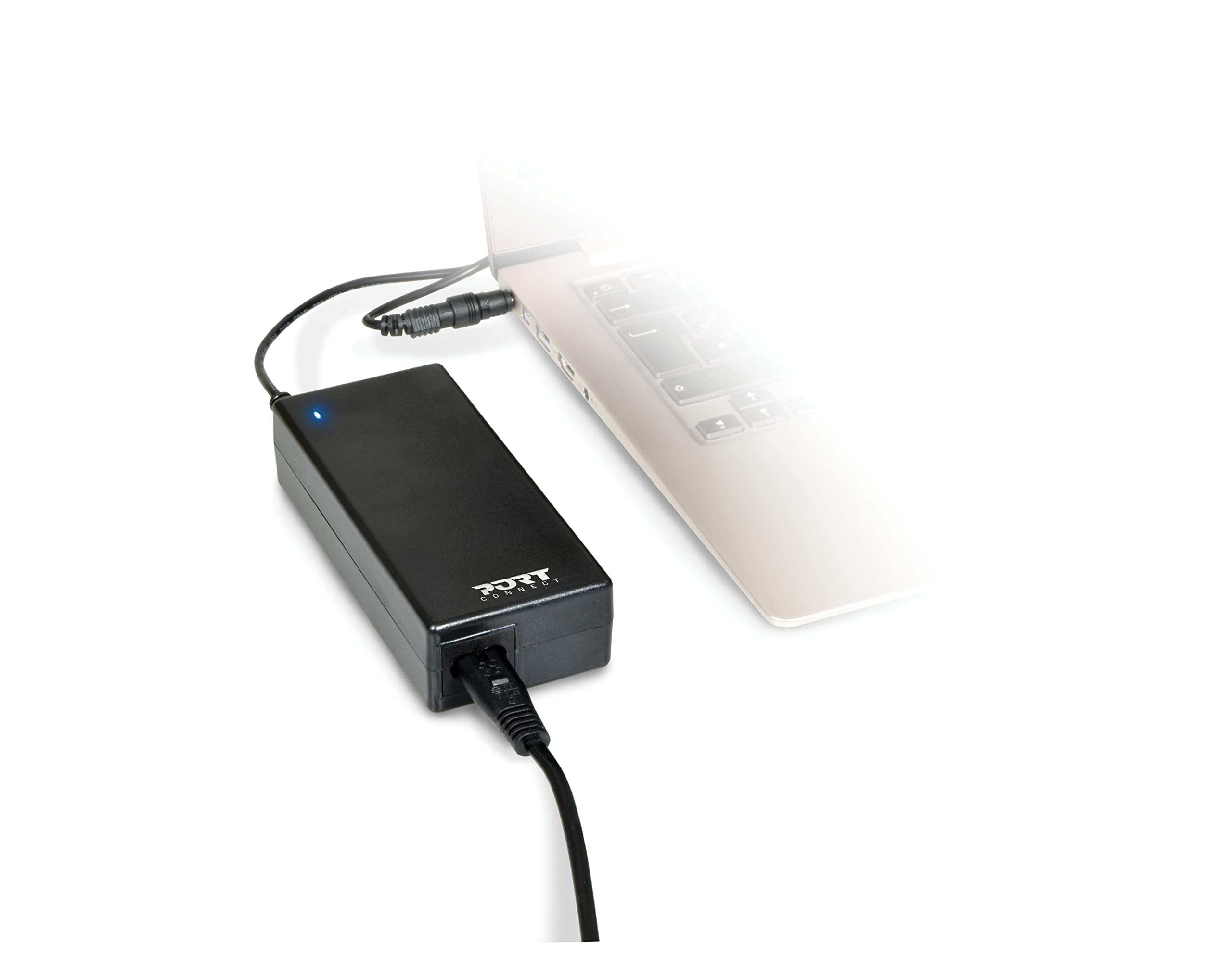 PORT CONNECT Fuente de alimentación para Ordenador portátil 100% Compatible con Acer/Toshiba 90W