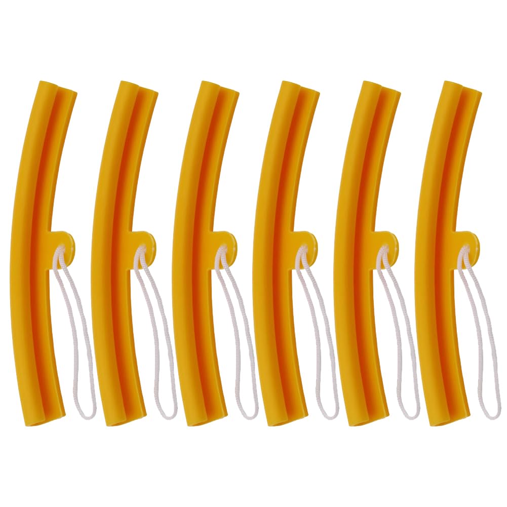 Wheel Rim Protector Tyre Assembly, Rim Protector, Rim Edge Protection, Pack of 6 Rim Protectors, Tyre Mounting Protection, Protects Rims from Wear and Scratches When Changing Tyres, 19.5 cm