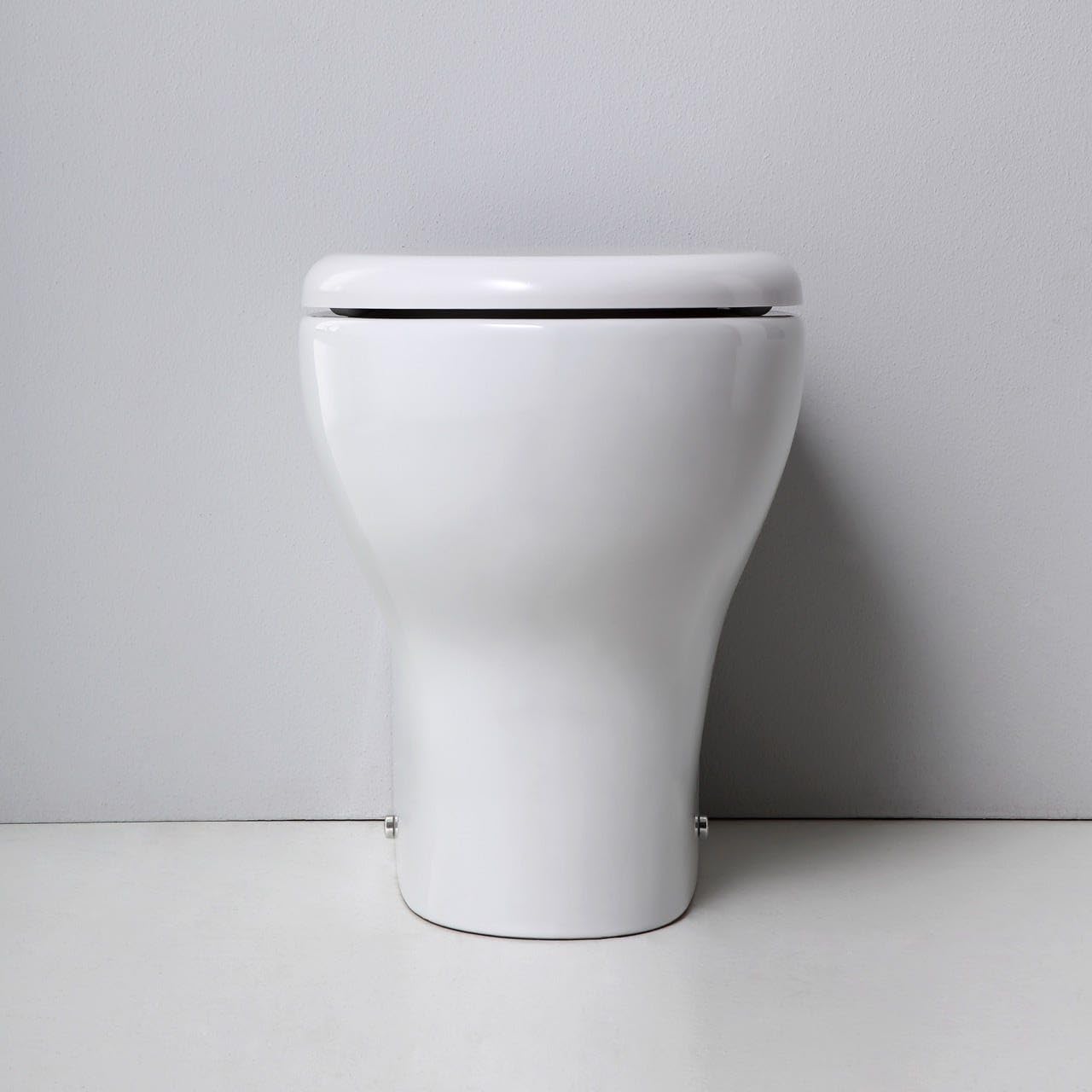Kiamami Valentina Water sospeso senza brida in ceramica nero opaco