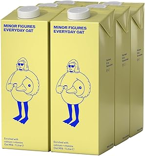 Minor Figures Everyday Oat – Oat Milk Fortified with Vitamins & Minerals – No Added Sugar – Made in Australia – Plant-base...