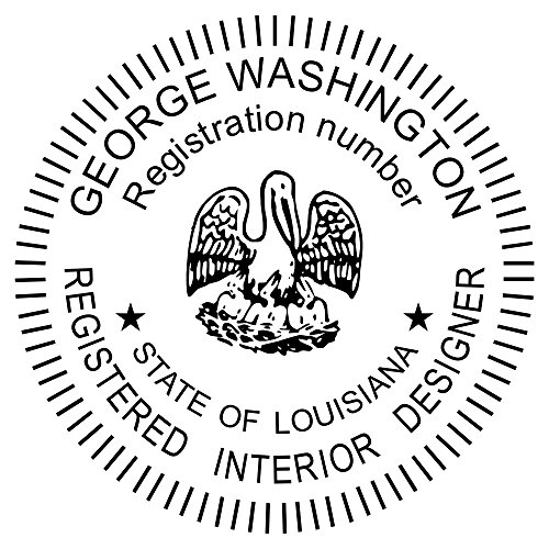 Louisiana Interior Designer Embosser