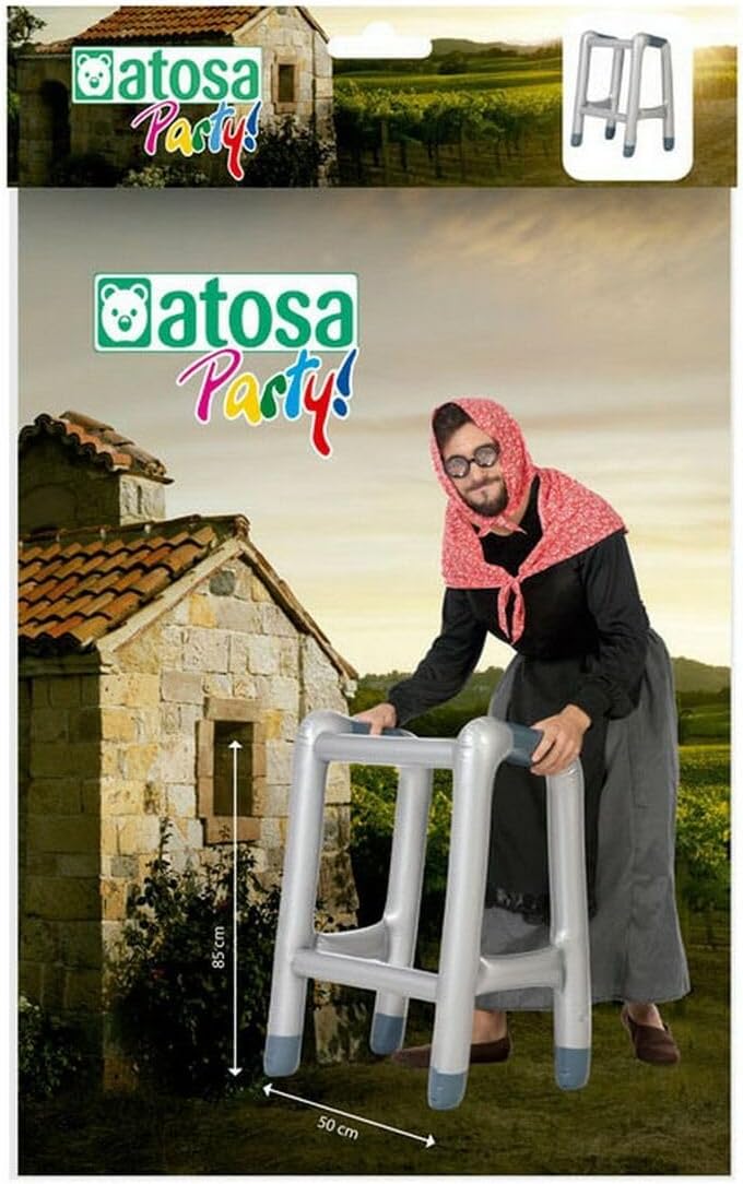 ATOSA Inflatable Walker Accessory Old Lady