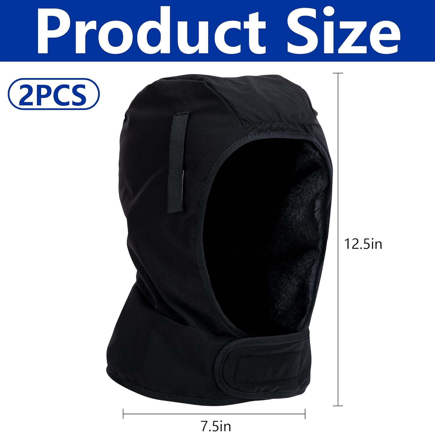 Winter Hard Hat Liner, Plush Warm Hard Hat Accessories Liners for Men & Women Cold Weather Protection