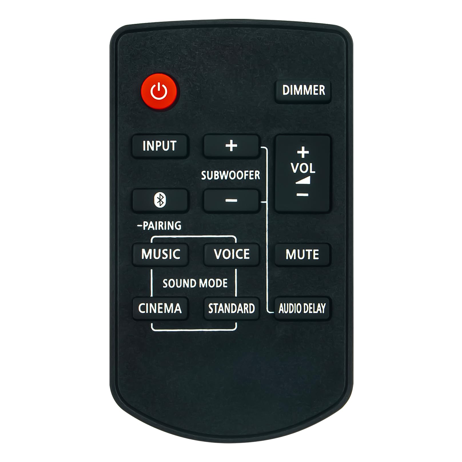 N2QAYC000119 Replacement Remote Control -VINABTY-fit for Panasonic HiFi Audio System remote control SC-SB1 SC-SB10 SC-SB1EG SB1EB SC-SB1EG-K SC-SB10EG-K SC-SB1EB-K SCSB10 - Image 3