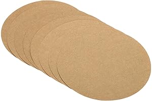 PATIKIL 6.7-inch Round Cardboard Paper: Unleash Your Creativity with Blank Discs for Art and Decor
