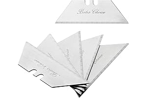 Bates 40-Pack Utility Knife Replacement Blades: Premium Razor Blades for Box Cutters and Utility Knives