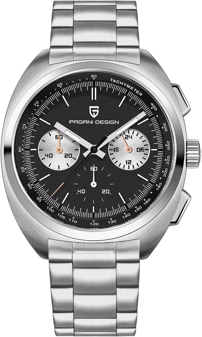 LACZ DENTON PAGANI DESIGN PD1782 Watches for men Chronograph Watches for Men Analog Watch,Men Sapphire mirror 10Bar Waterproof Wrist Watch,VK63 Movment