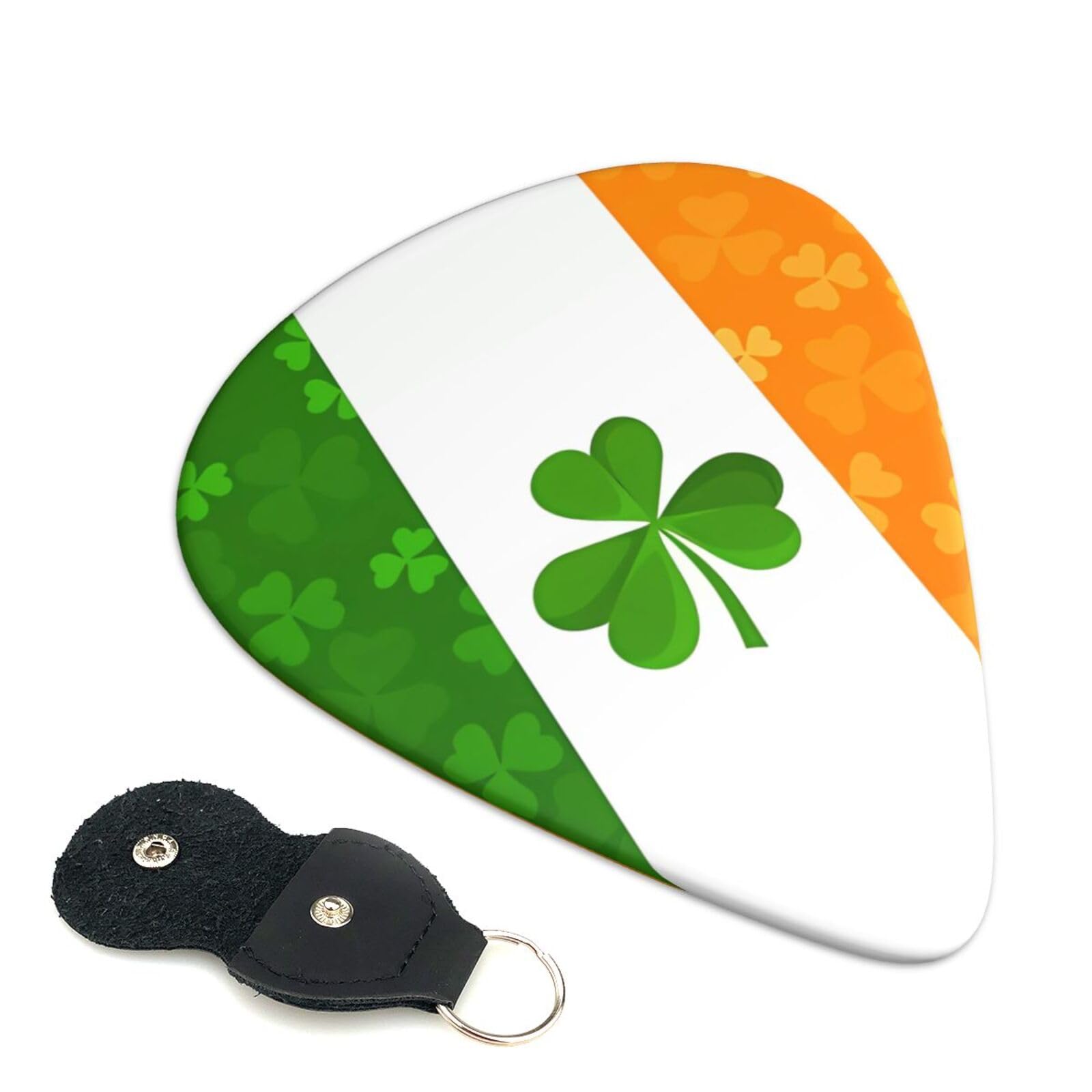 irish flag Printed guitar pick set 6 guitar picks per set three thicknesses 0.71mm suitable for acoustic guitars electric guitars and ukuleles