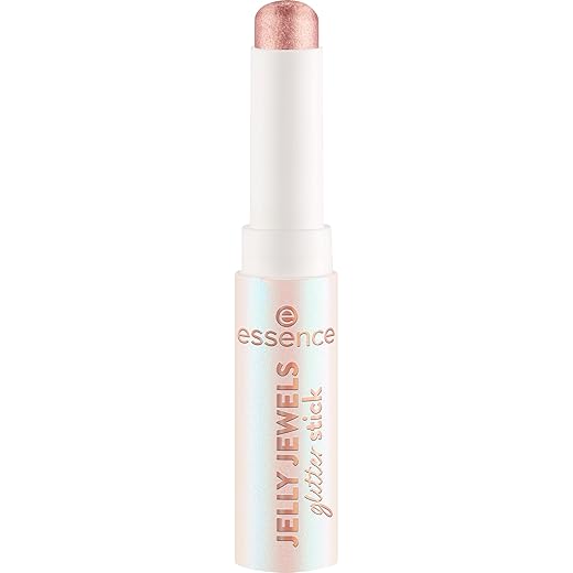 essence JELLY JEWELS Glitter Stick, Long Lasting Dewy, Shimmering, Intense Color (2.5g)
