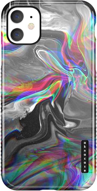 Akna iPhone 11 Case Watercolor, GripTight Series High Impact Silicon Cover with Ultra Full HD Graphics for iPhone 11 (Graphic 102104-U.K)