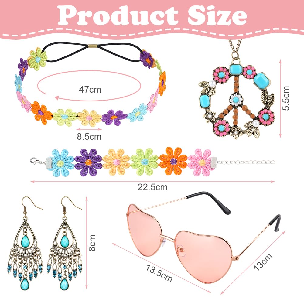 AOOWU Hippie Accessories Set - Image 2