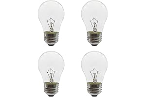 40 Watt Appliance Bulb 4-Pack Oven Refrigerator Stove Light High Temp