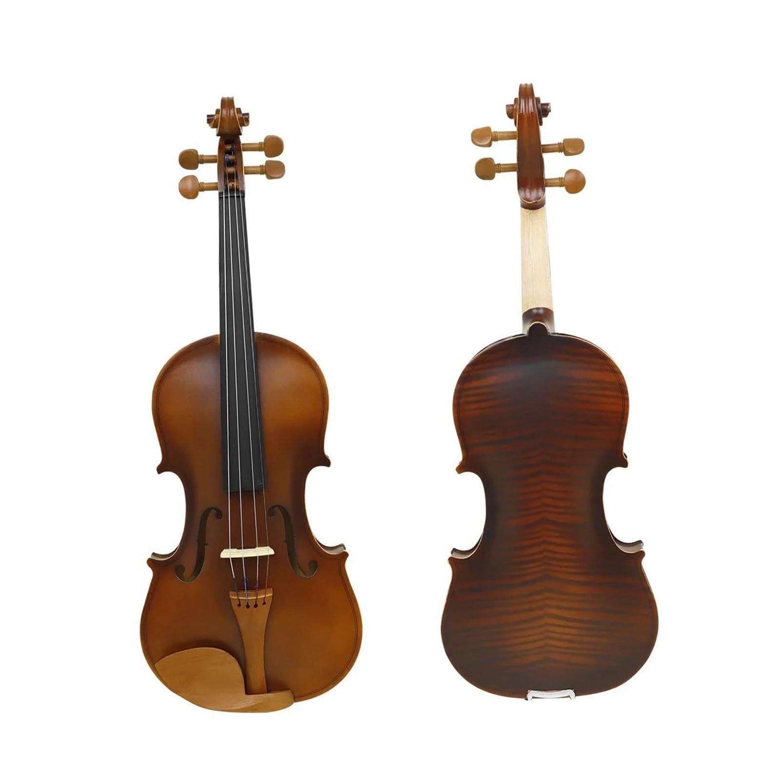 Violino 4/4 In Legno Di Giuggiolo Opaco Fatto A Mano Adatto Ai Principianti Per Suonare Il Kit Di Strumenti A Corda Violino