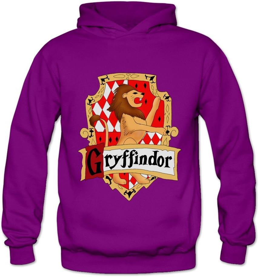 Gryffindor Long Sleeve Organic Cotton Hoodies For Women