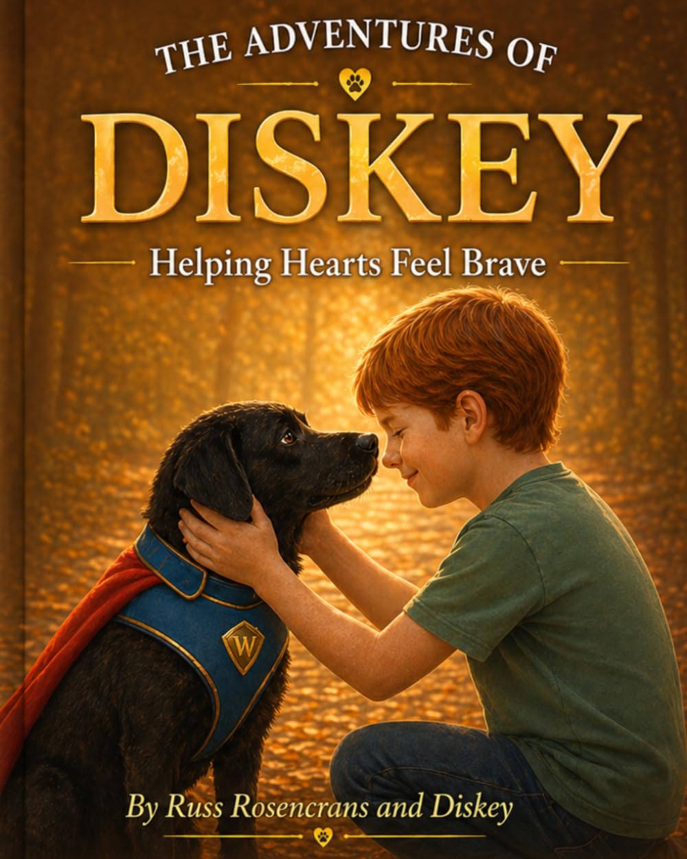 The Adventures of Diskey the Wonder Dog: Helping Hearts Feel Brave