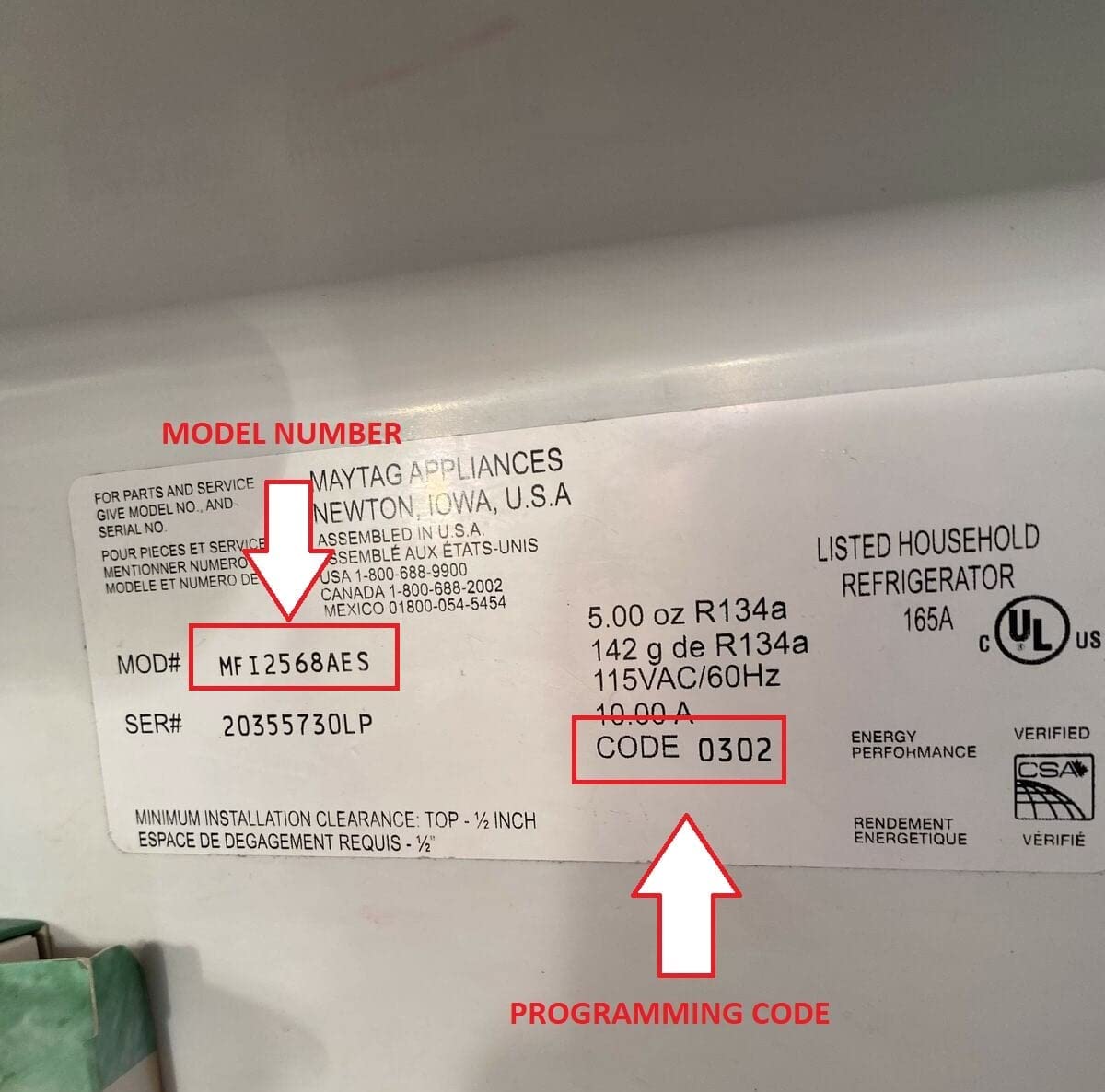 W10310240 Carte mère de rechange compatible pour réfrigérateur W10310240A WPW10310240 PS11752535 AP6019229 W10213583D