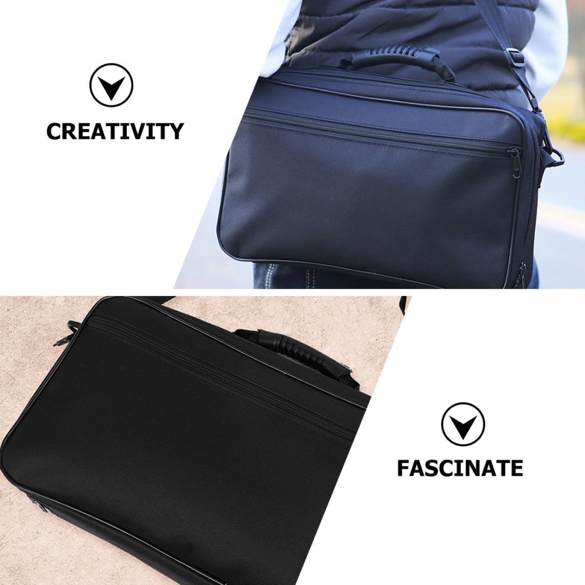 Borsa per Oboe Oxford Nero, Borsa Tracolla Singola Resistente per Trasporto e Custodia Strumenti Musicali, per Musicisti in Viaggio