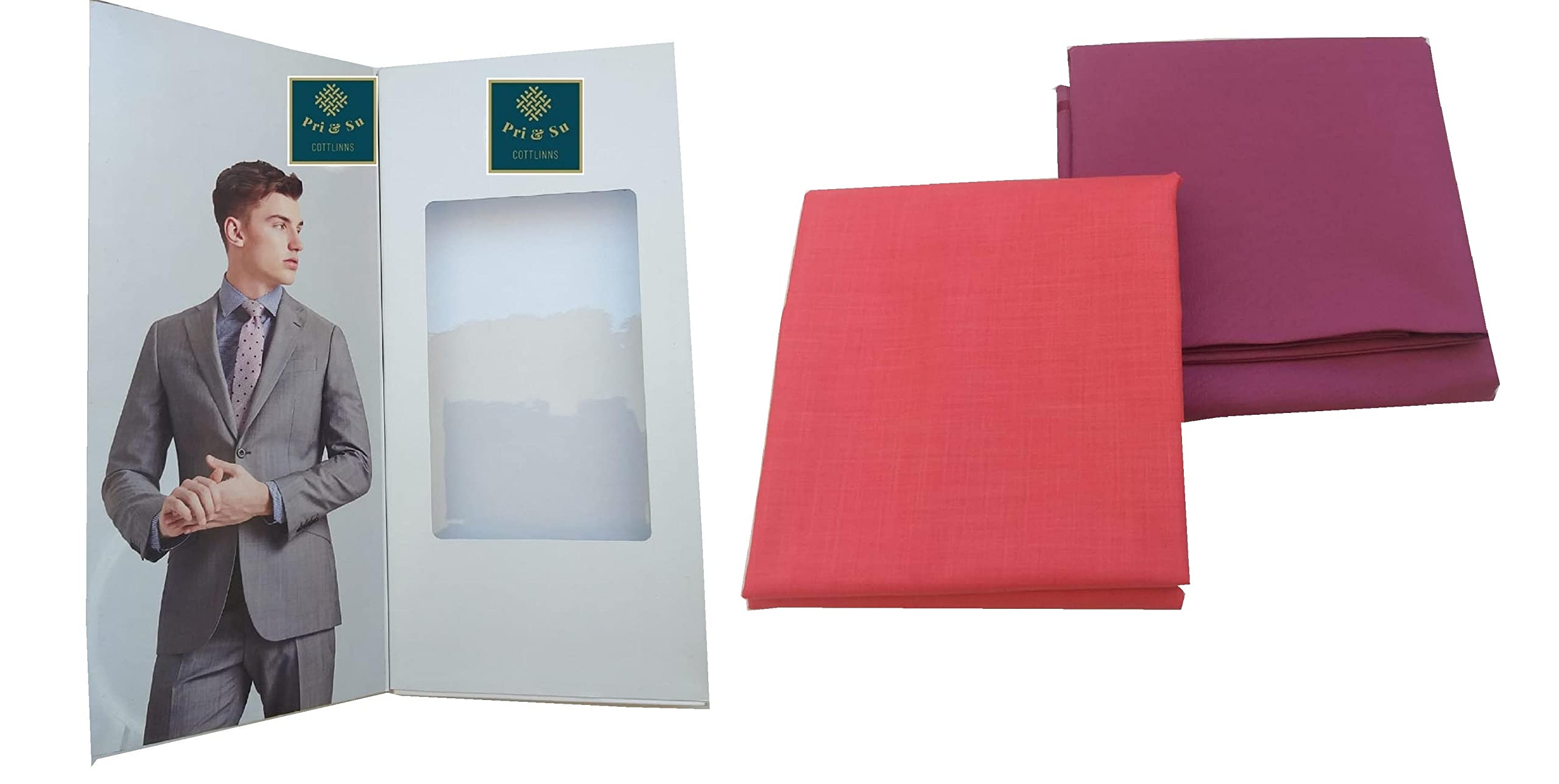 Pri & Su CottLinns Combo of Cotton Shirt 10011 & Trouser 5-picture-34