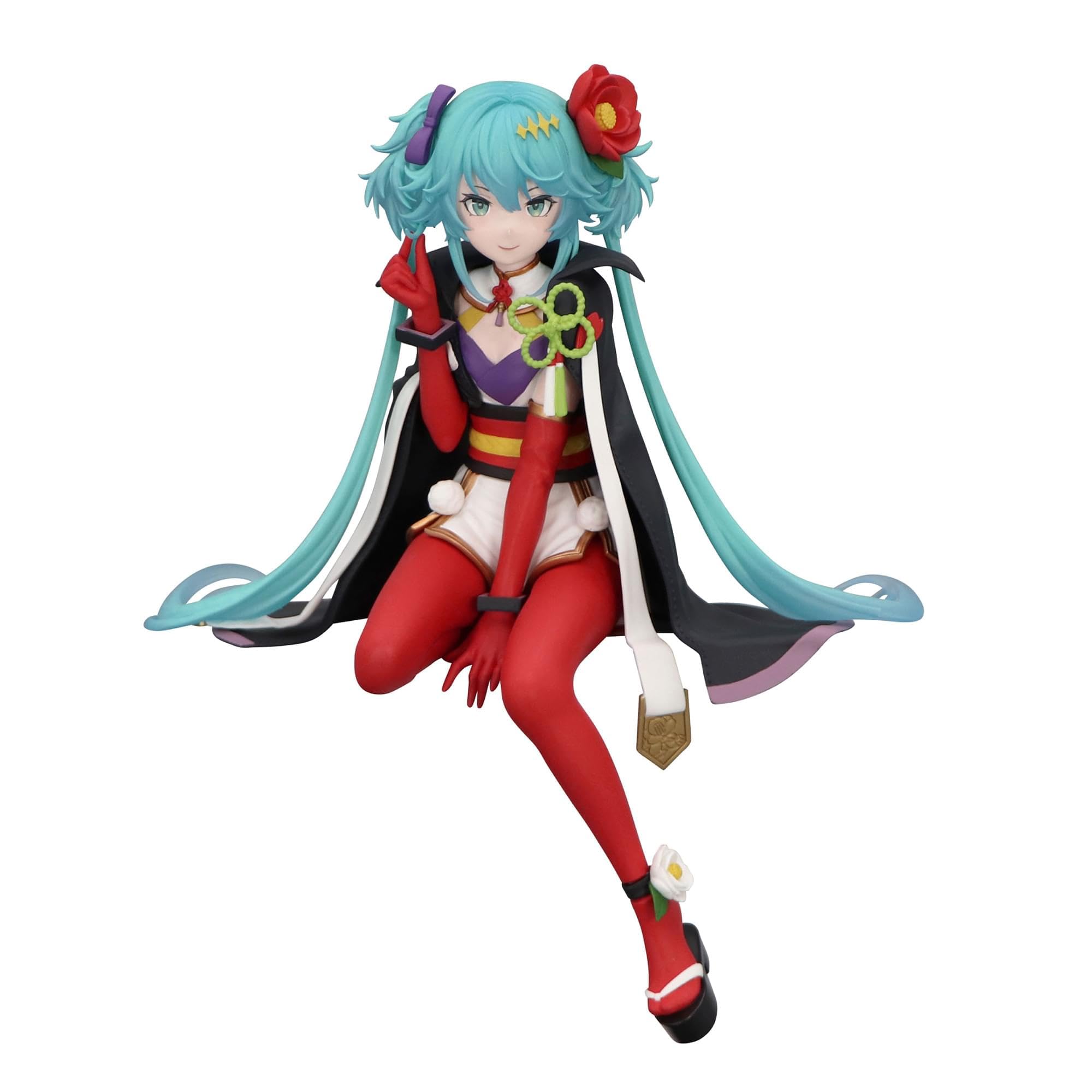 Hatsune Miku Noodle Stopper Figure – Flower Fairy Camellia Version