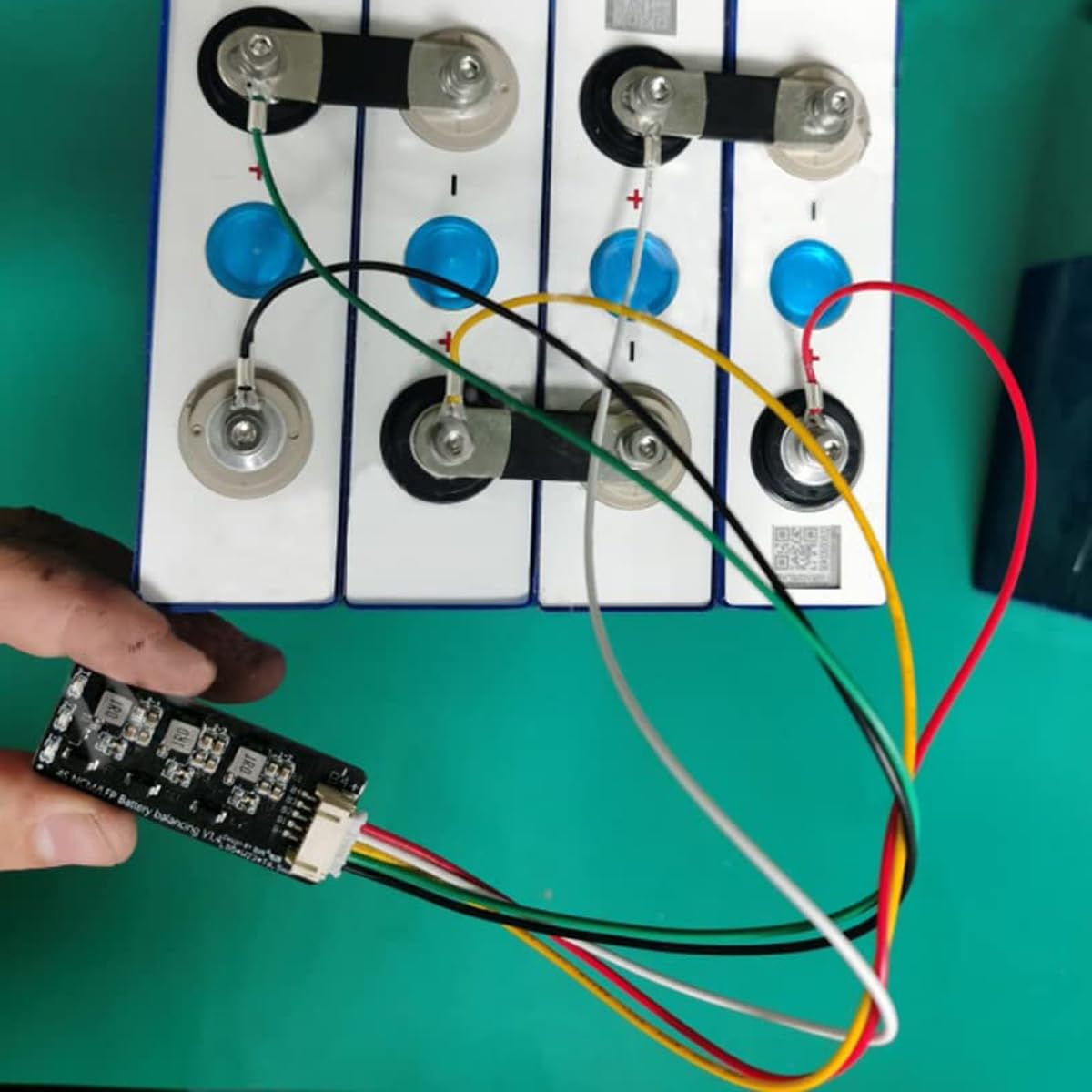 Équilibreur d'égaliseur de Batterie 4S 2,0 V-4,5 V 1,2 A Carte de Transfert d'énergie d'inductance Équilibreur d'égaliseur Actif au Lithium