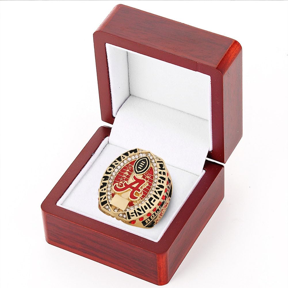 trofeo de la Liga de Campeones, Anillos de campeonato fútbol UA con caja expositora Anillo trofeo campeones rugby