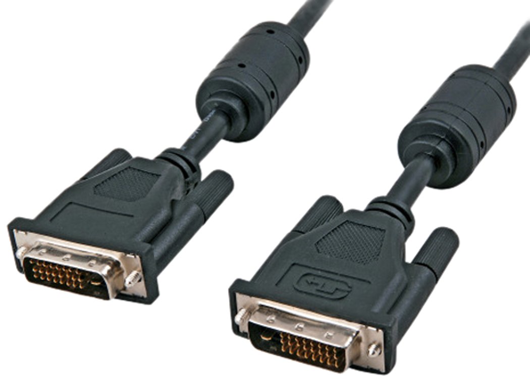 EFB-Elektronik DVI-D Dual Link Cable 2x DVI-D 24+1 Male Male Male 24,20,0m Black