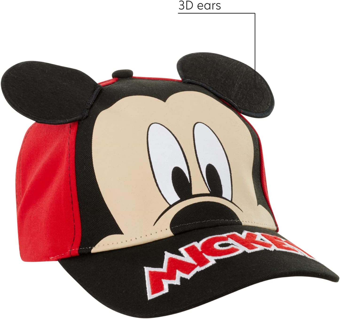 Disney Boys Baseball Cap, Mickey Mouse Adjustable Toddler Hat, Ages 2-4 Or Boy Hats for Kids Ages 4-7 - Image 5