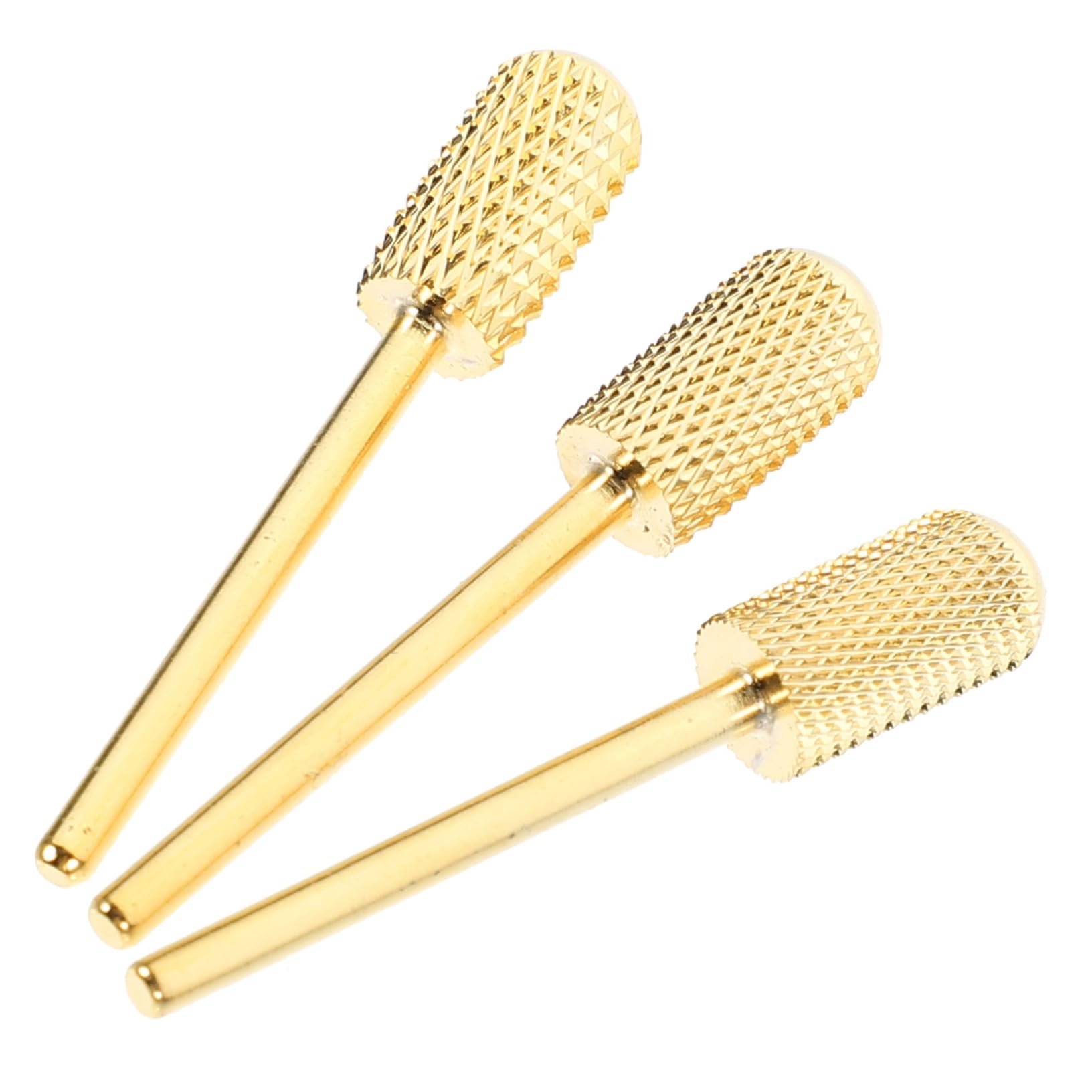 Healeved 9piezas Brocas De Manicura De Tungsteno Para Pulido De Uñas Herramientas De Esmalte De Metal Para Salones y Uso Personal Compatible Taladros Eléctricos De Uñas