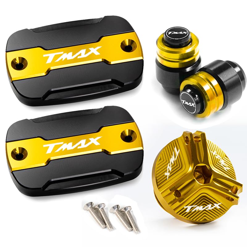 Bouchon de réservoir liquide frein TMAX530 DX finition usinée pour maître-cylindre