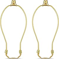 Vista 1 de Juego de 2 soportes desmontables para pantalla de lámpara de 9 pulgadas para lámparas de mesa y de pie, juego resistente de 2 soportes para pantalla