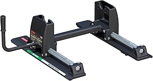 CURT 16570 R24 5th Wheel Roller for Short Bed Trucks, 24,000 lbs