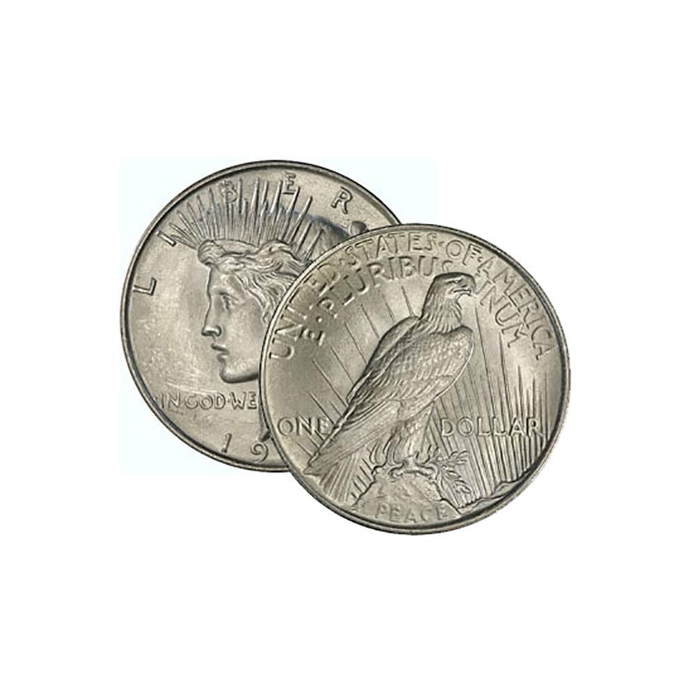 1 Various Mint Mark Peace Silver Dollar 1920's Dated Dollar Circulated