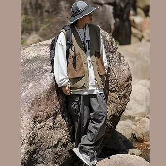 Amazon.co.jp: ベスト メンズ 作業着 アウトドアベスト カメラマン