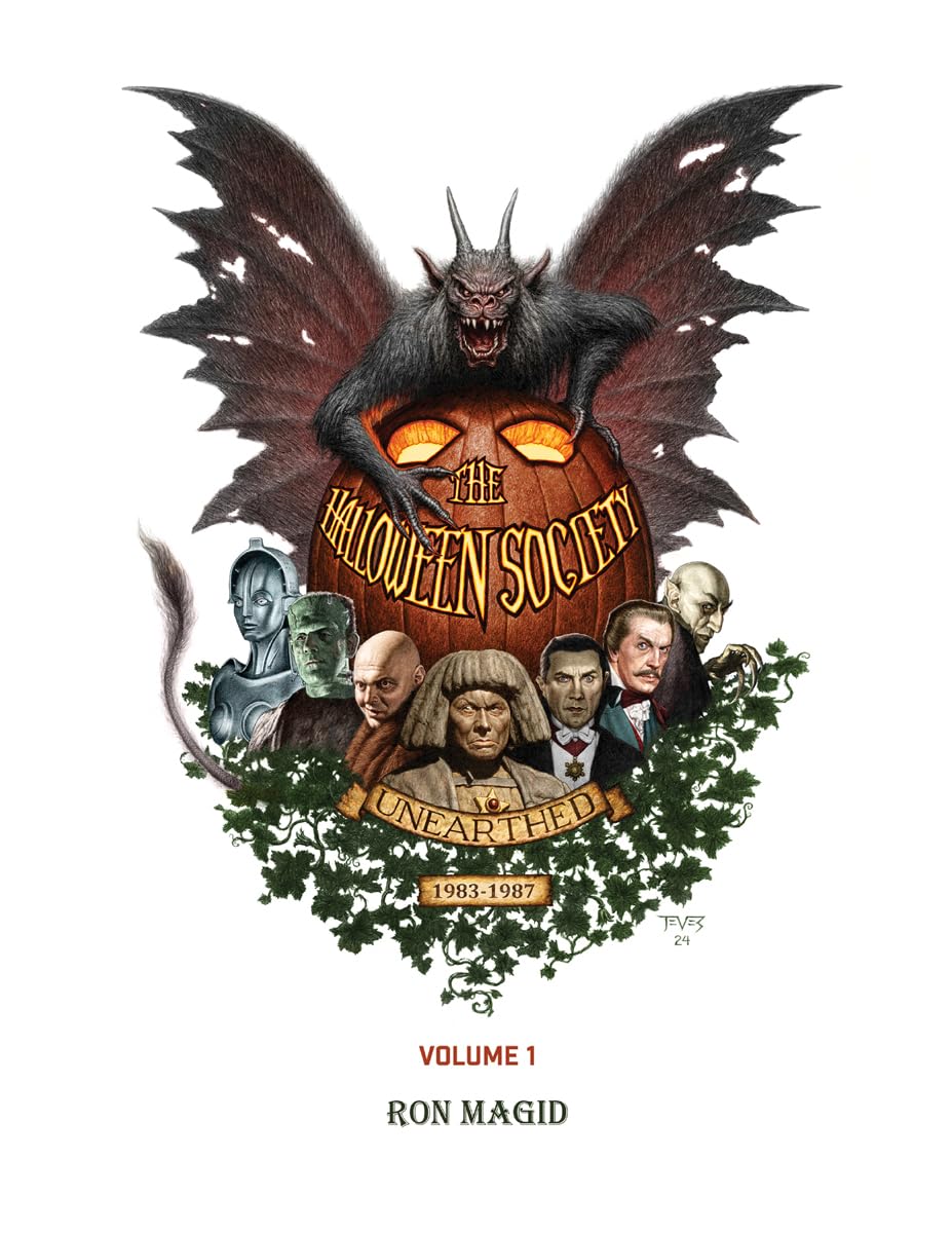 The Halloween Society Unearthed 1983-1987 Livre Rétro pour Soirée Vinyle
