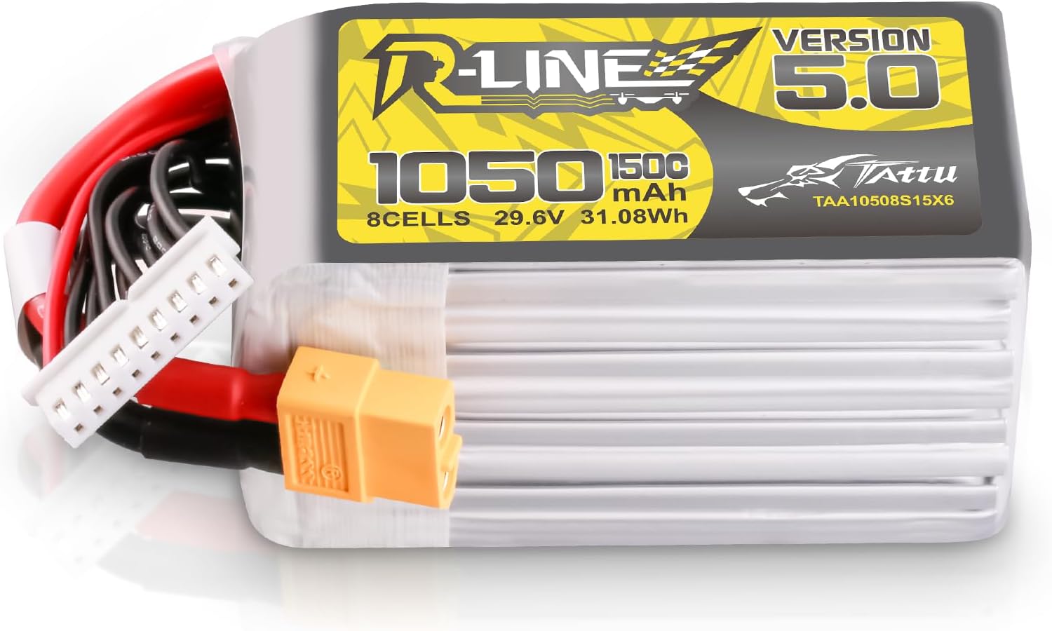 Tattu R-Line 4.0 6s 1050mAh 130C Lipo - , 34,90