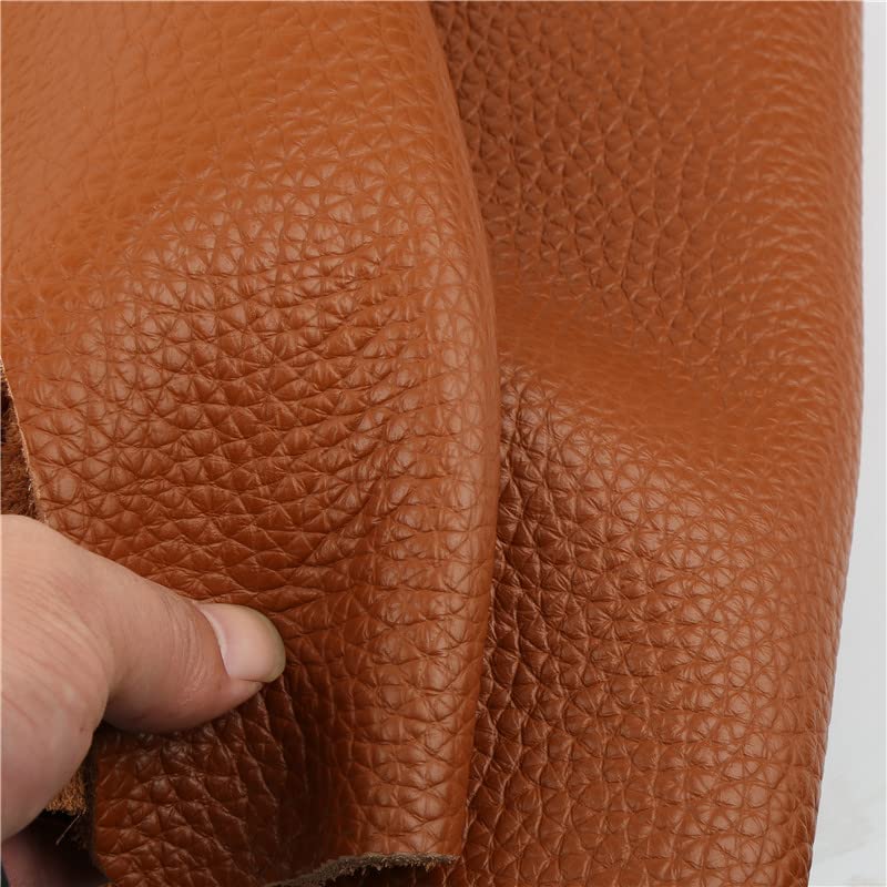 Lenzuola di cuoio, Tessuto in pelle di vacchetta da 3 mm for tappezzeria e artigianato 40x60 cm 30x30(40x60cm)