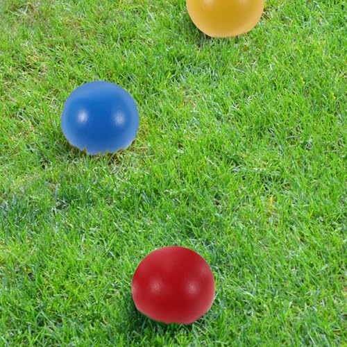 Cabilock 3pcs Wood Croquet Balls - 2.36"/6cm Children'S Croquet Game Ball For Family Outdoor Games Wooden Spheres For Backyard Summer Camp Activity Supplies - Image 4