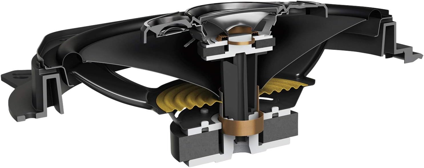 Pioneer TS-A6970F 5 Way 600 Watts 6" x 9" A-Series Coaxial Car Speakers : Electronics