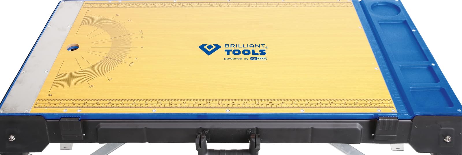 BRILLIANT TOOLS BT180000 Banco da lavoro universale 4in1 [Powered by KS TOOLS]