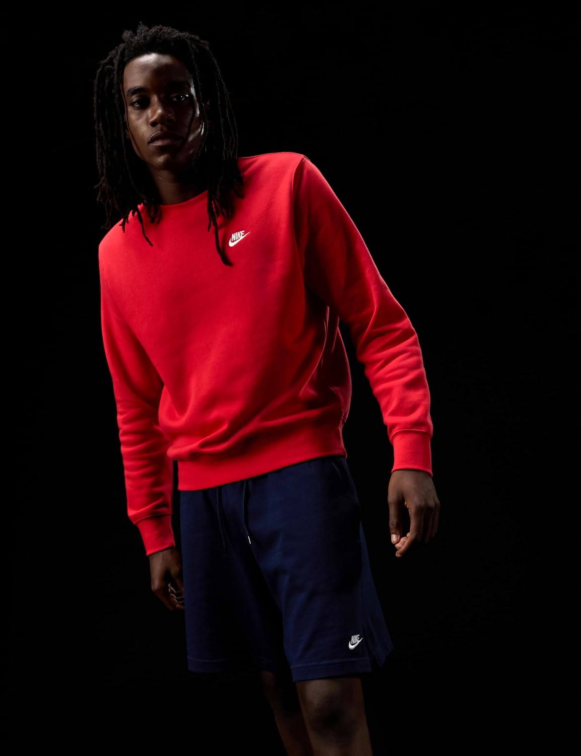 Nike mens Club Fleece Crew Sweatshirt - Image 2