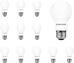 Sylvania Home Lighting 74766 60W équivalent, Ampoule LED, Lampe A19, Efficace 8.5W, Blanc lumineux 5000K, 24 pièces