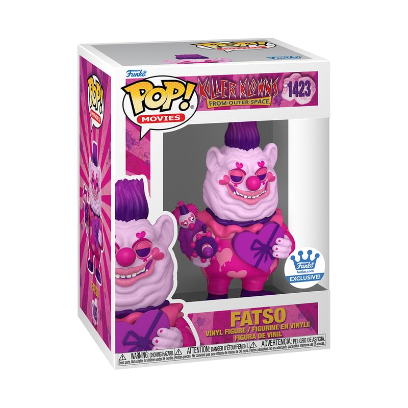 Funko Pop! Filmy Killer Klowns from Outer Space Fatso with Heart Box, motyw walentynkowy, figurka winylowa #1423