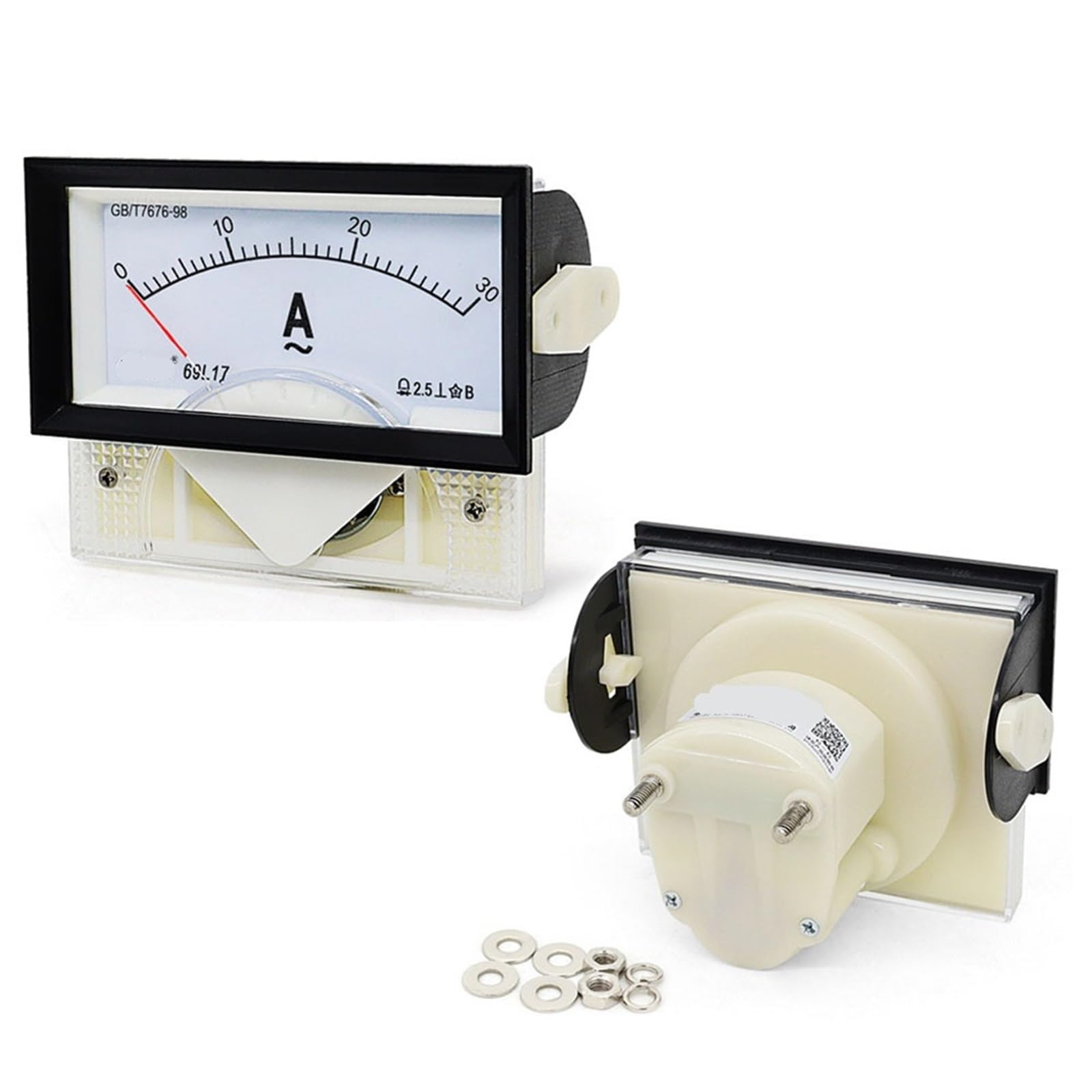 Ampèremètre analogique 69L17 AC 1A pour tableau électrique - 3