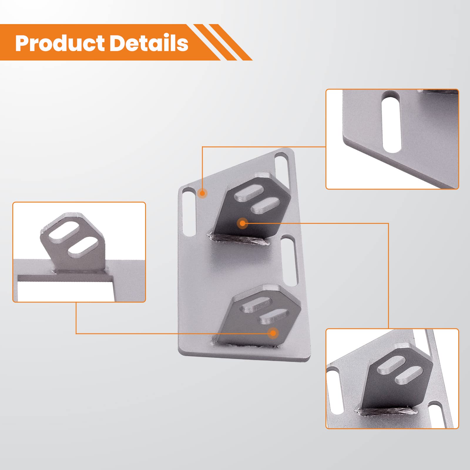 Fit For 83-05 Chevy GMC S10 S15 V8 SBC Swap Motor Engine Mounts