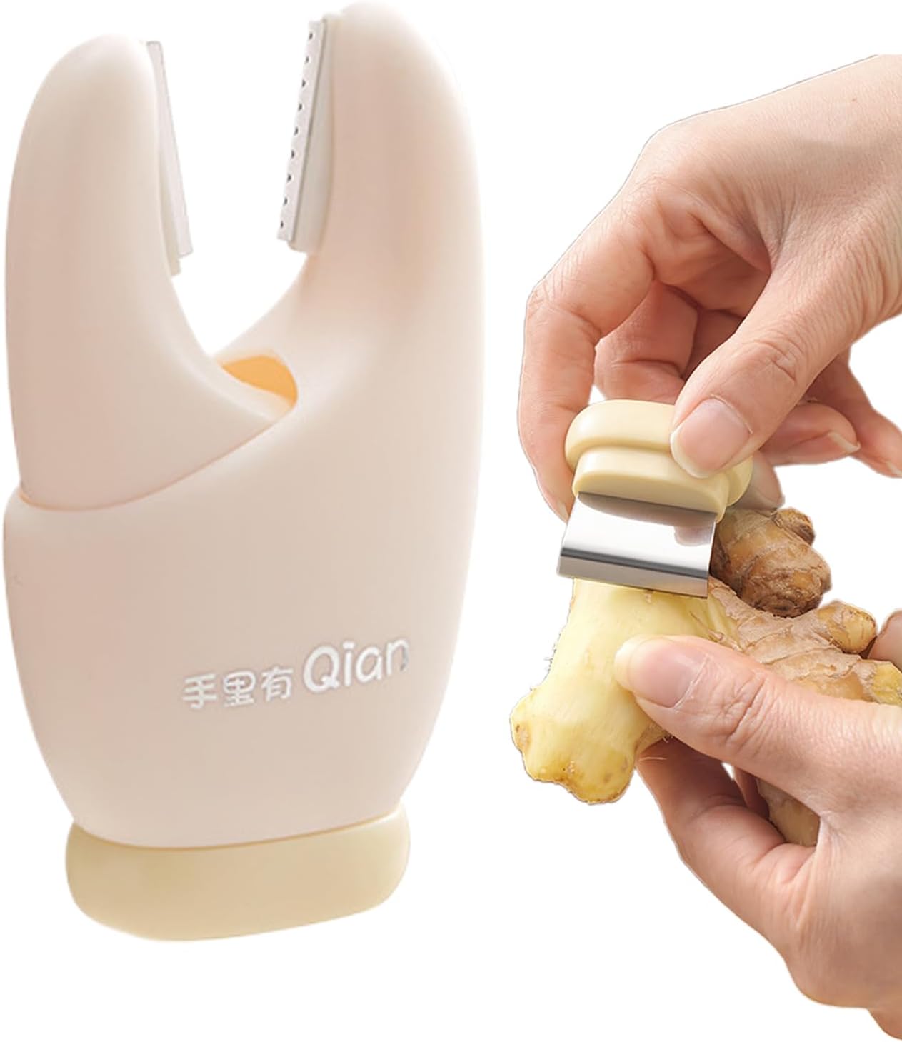 Remover for Garlic Skin - Kitchen Hand Peeler for - Garlic Peeling Clips, for Carrots Onions Household Dorm Restaurant