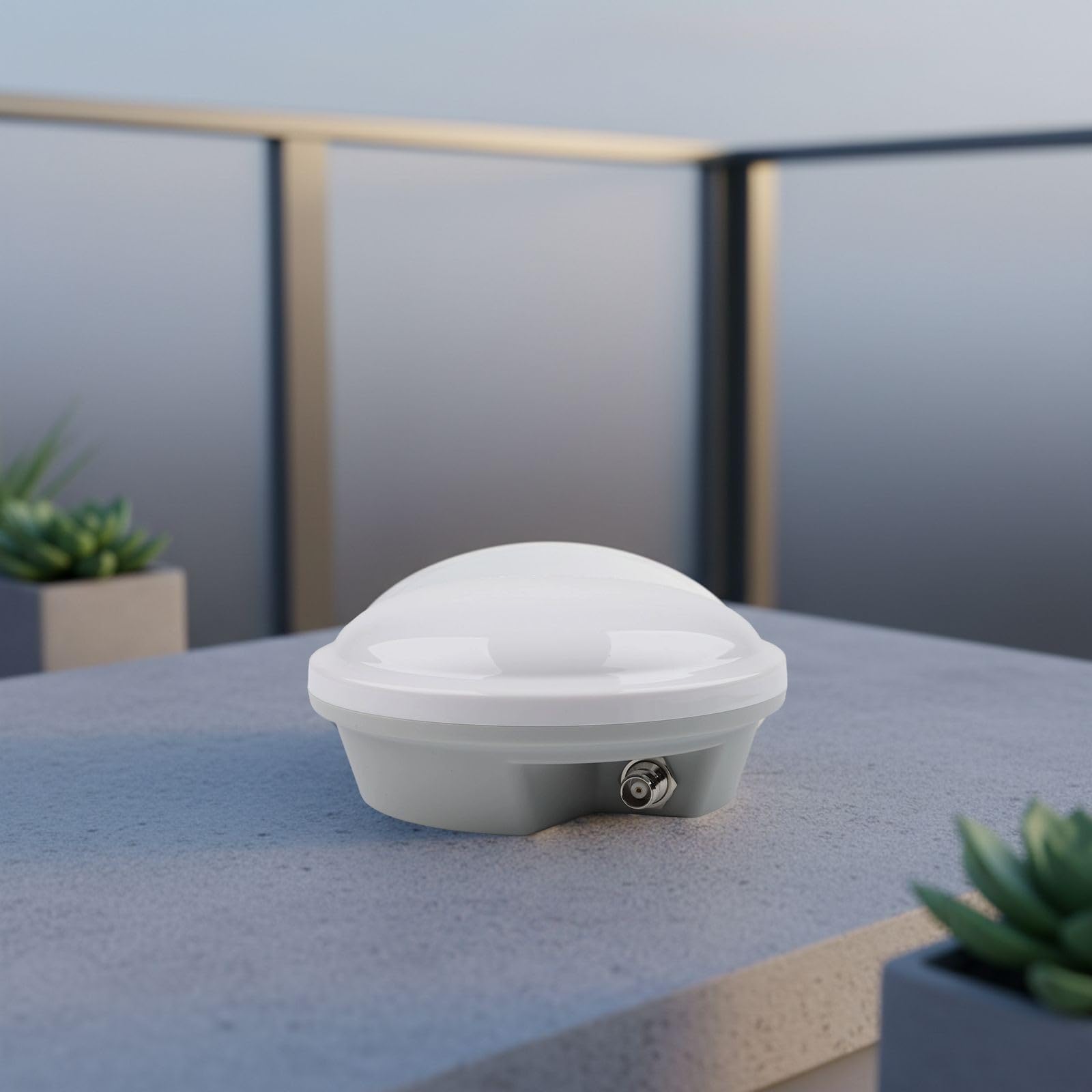 BlissfulAbode Antena AG35 GNSS para la inspección agrícola que apoya GPS L1 L2 L5 para las bandas de para Galileo Glonass Beidou, interfaz TNC (sola antena)