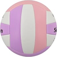 Senston Röplabda 5-ös Méret - Vízálló PVC Strandröplabda Pumpával, Ideális Strandra és Medencéhez, Lila Színben 5