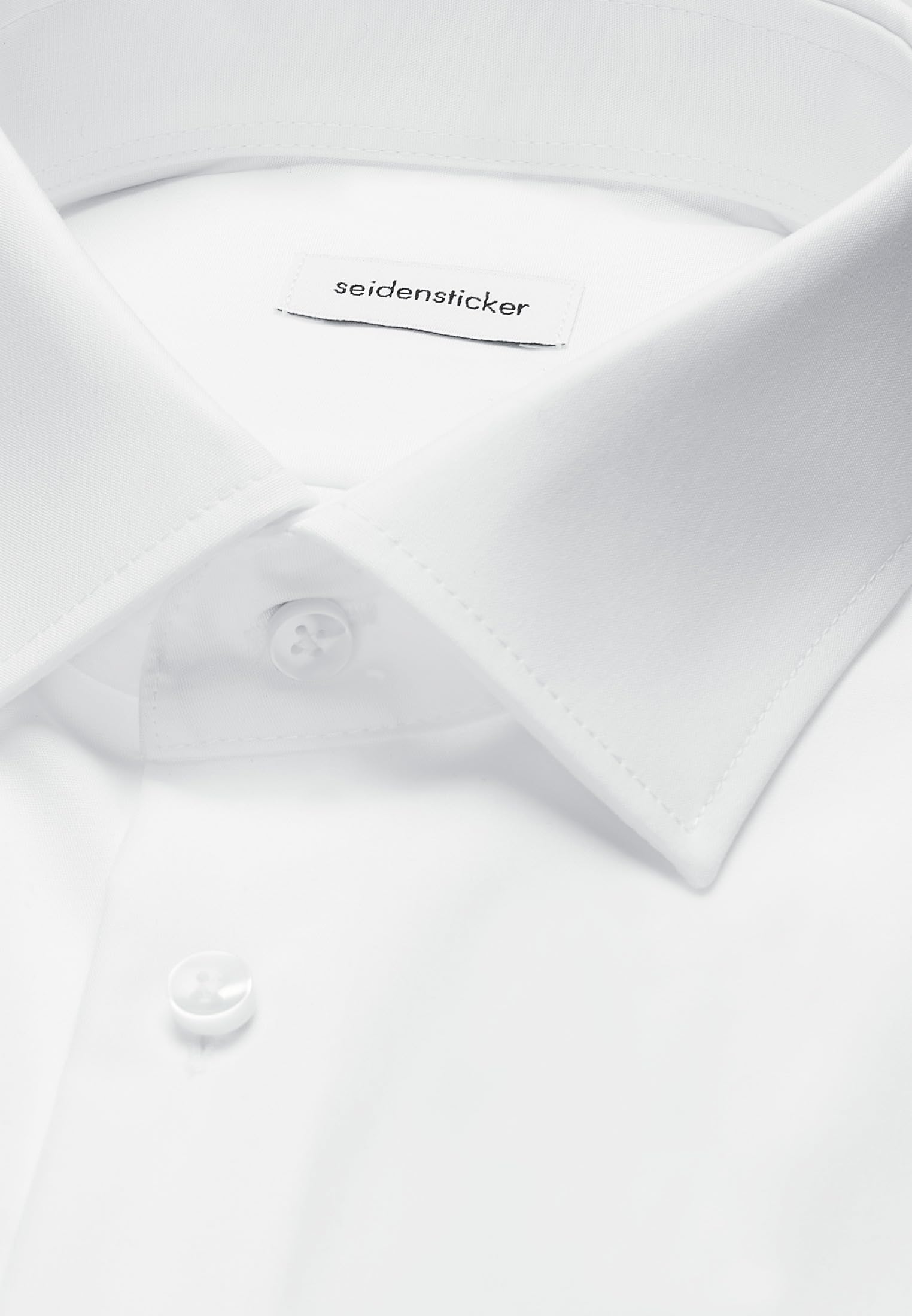 Seidensticker Men's Business Shirt - Slim fit - Non-Iron - Kent Collar - Long Sleeve - 100% Cotton