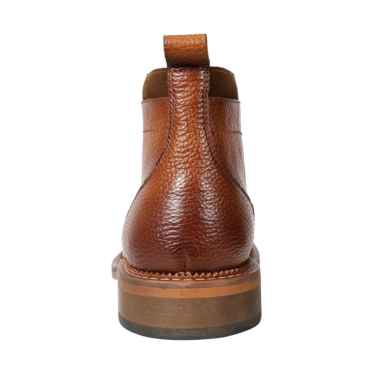 YFFUSHI Herren Stiefel Leder High Top Boots Schnürstiefel