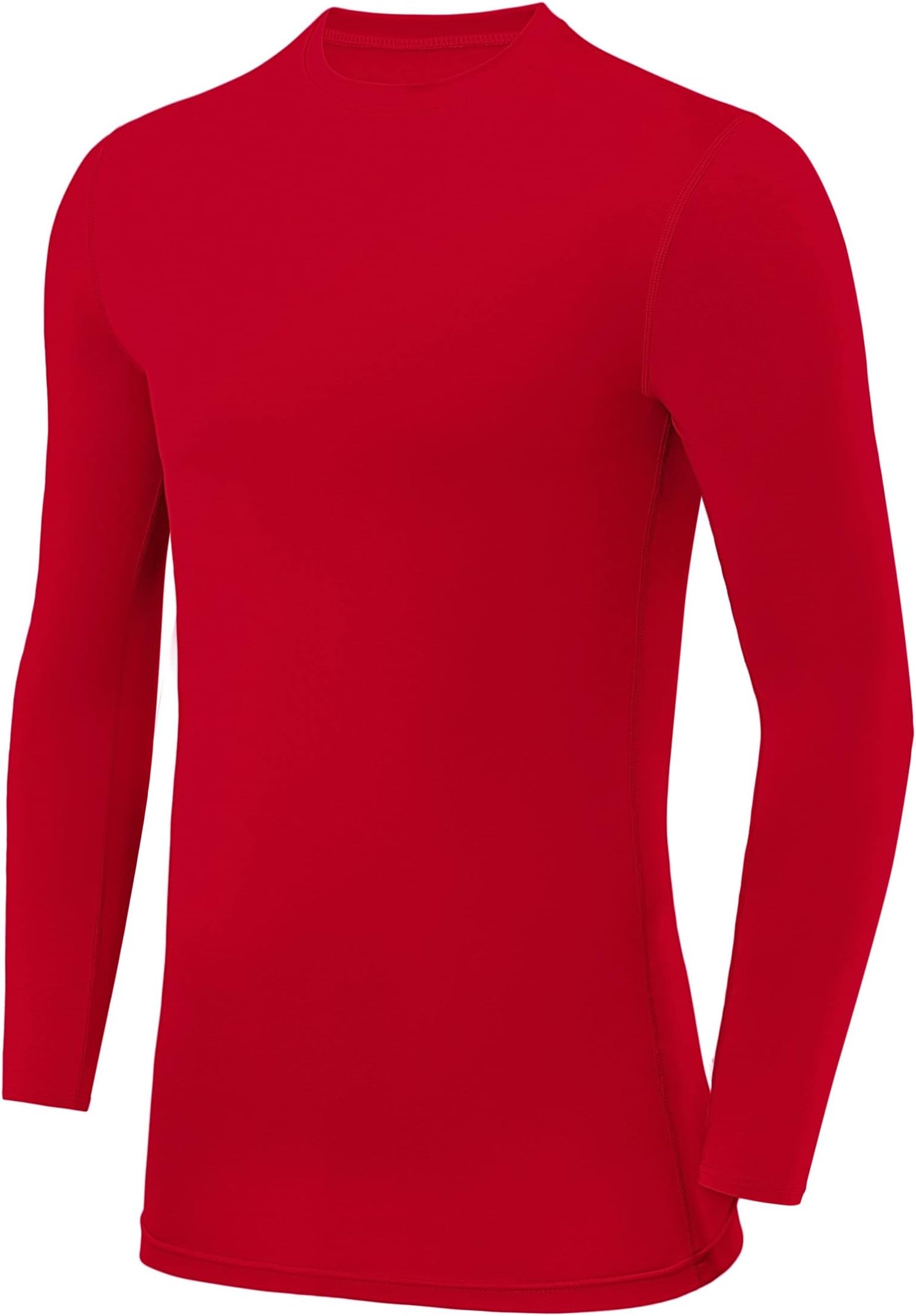 Men's Compression Shirts Long Sleeve Athletic Workout Top, Rash Guard Base Layer Sports Undershirt - Crew NeckOEKO-TEX STANDARD 100